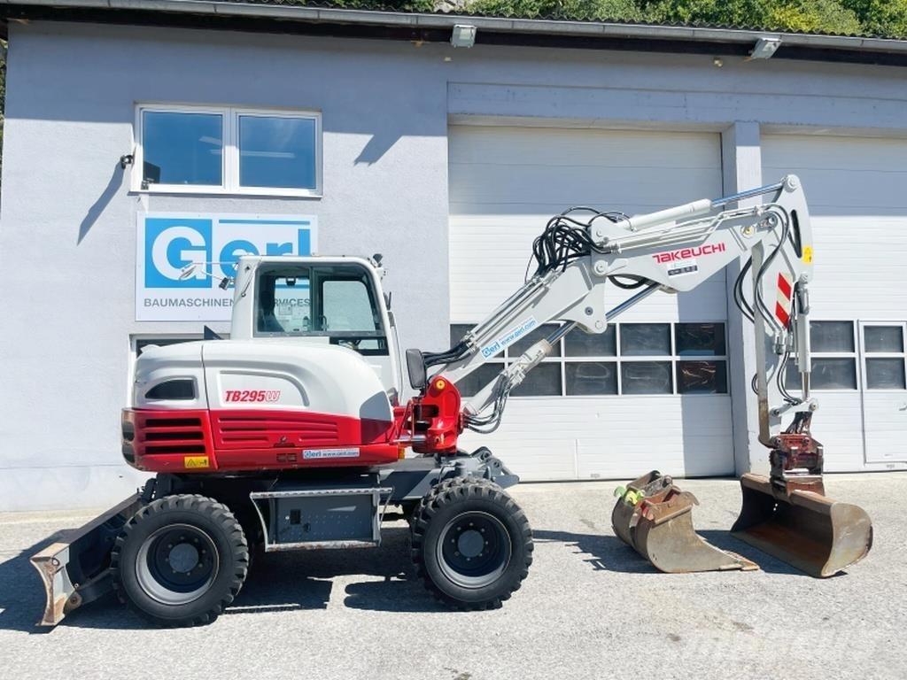 Takeuchi TB295W Колёсные экскаваторы