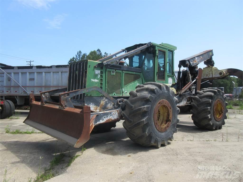 John Deere 748H Трелевочные трактора