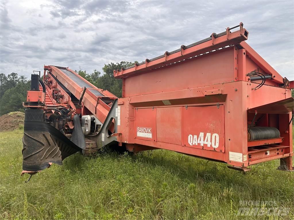 Sandvik QA440 Сортировочные установки