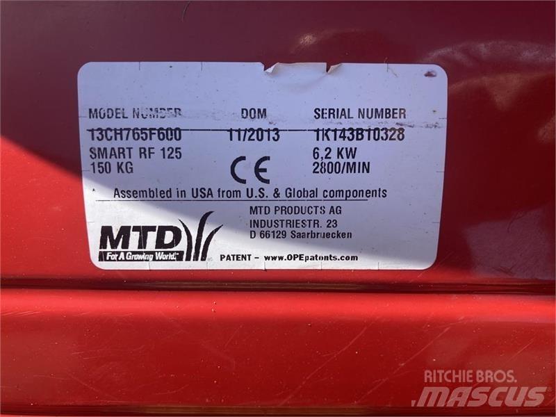 MTD RF 125 Коммунальные тракторы