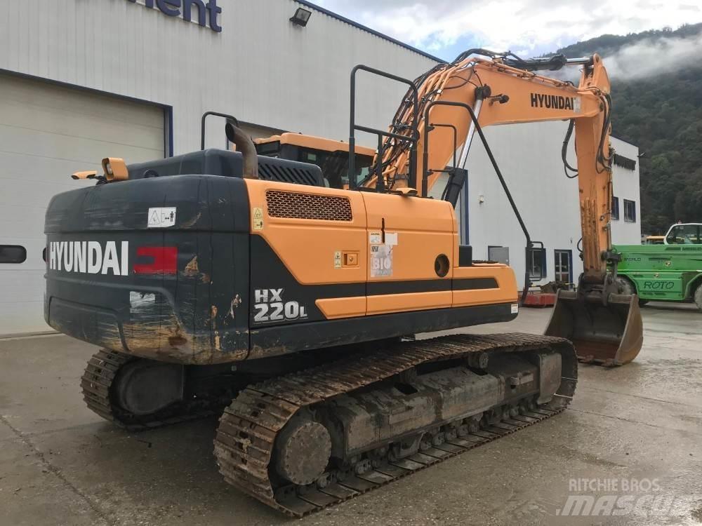 Hyundai HX220L Гусеничные экскаваторы