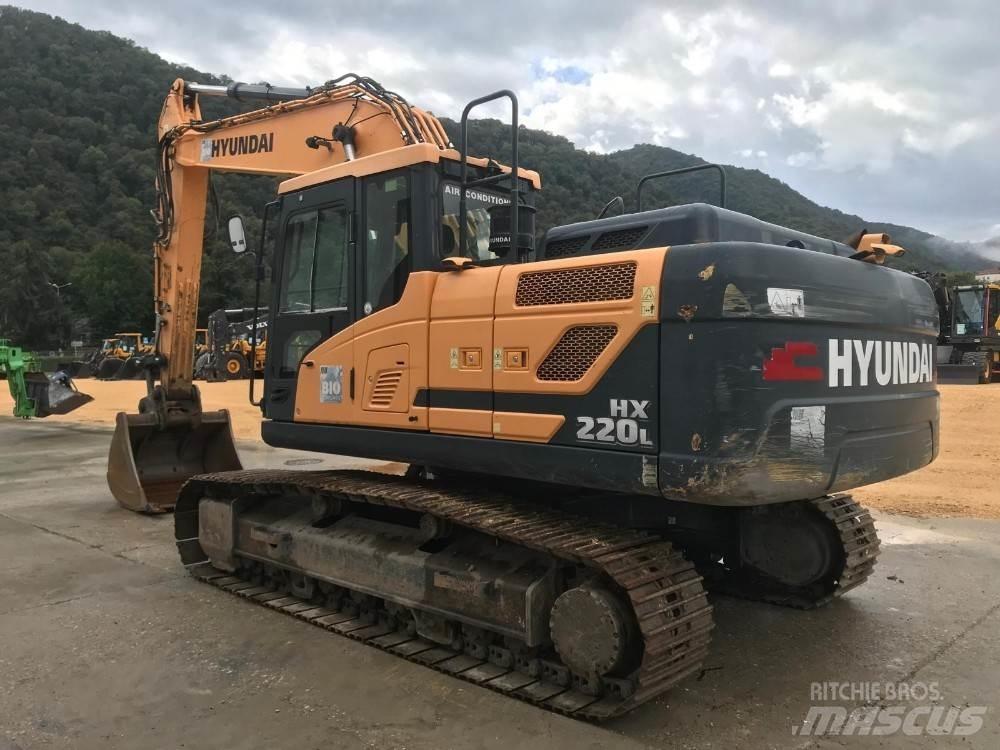Hyundai HX220L Гусеничные экскаваторы