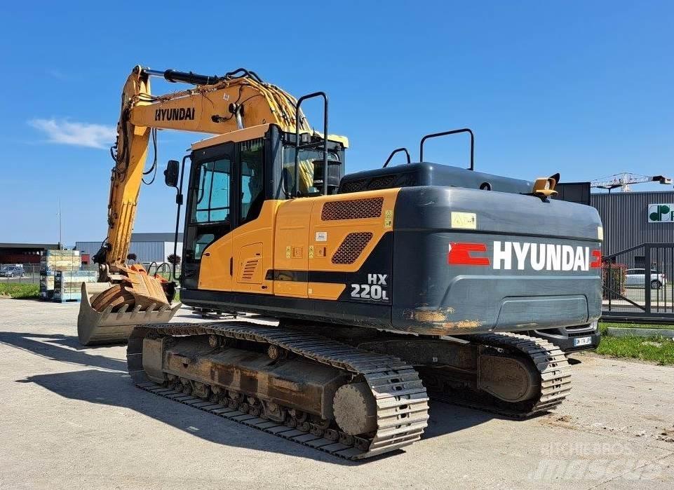 Hyundai HX220L Гусеничные экскаваторы