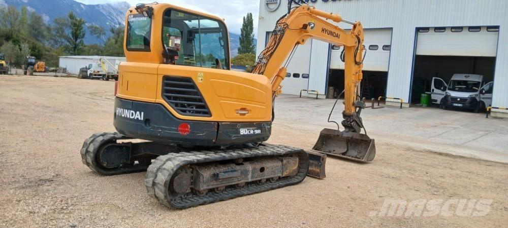 Hyundai R80CR-9A Малые экскаваторы 7т-12т