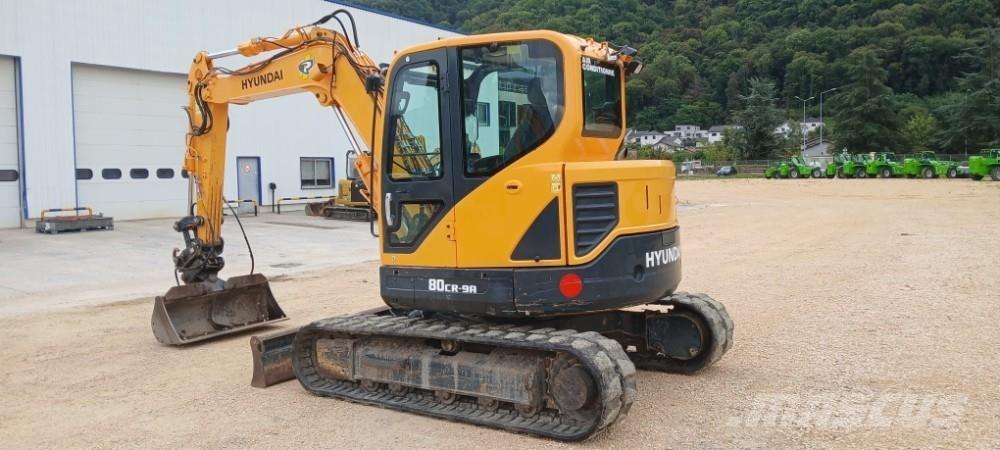 Hyundai R80CR-9A Малые экскаваторы 7т-12т