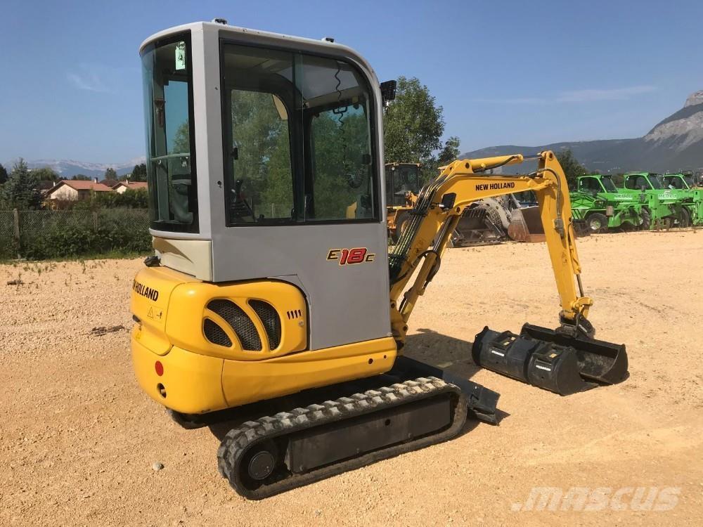 New Holland E18C Мини-экскаваторы