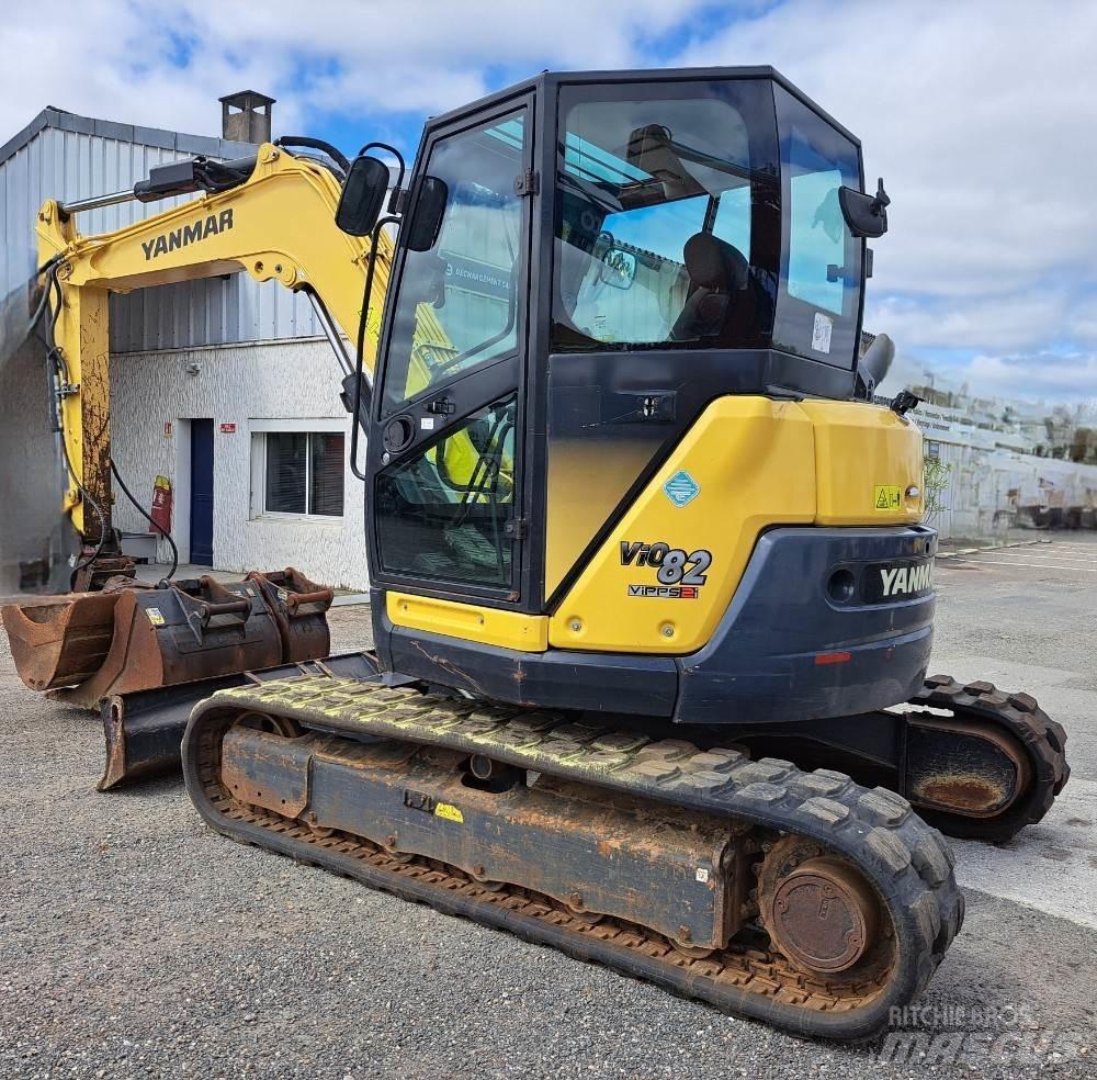 Yanmar VIO82 Малые экскаваторы 7т-12т