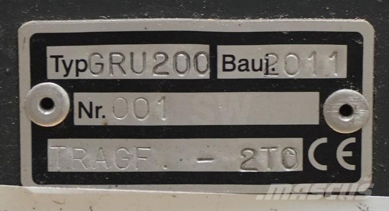 Gruma GRU 200 Запчасти для складской техники