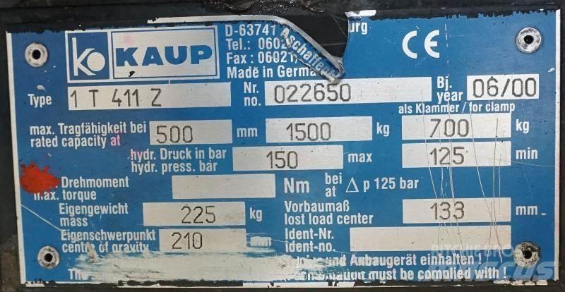 Kaup 1T411Z Запчасти для складской техники