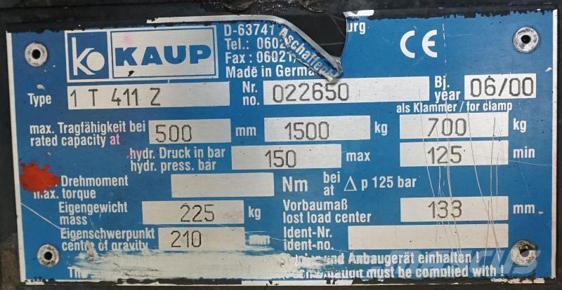 Kaup 1T411Z Запчасти для складской техники