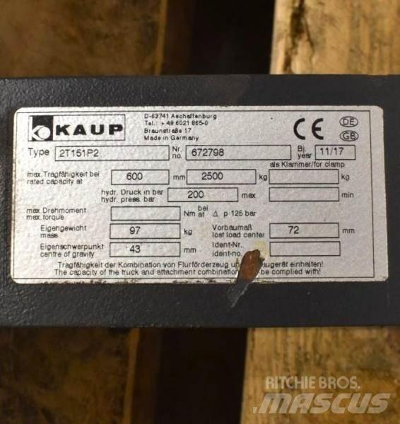 Kaup 2T151P2 Запчасти для складской техники