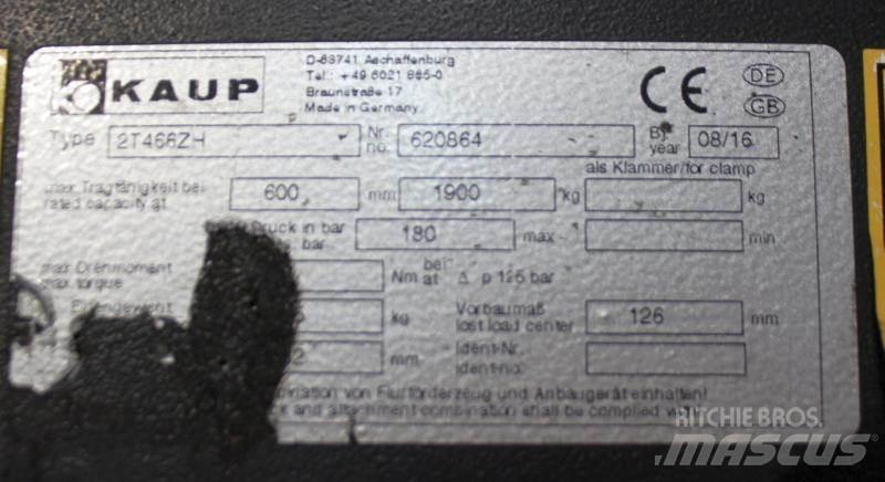 Kaup 2T466ZH Запчасти для складской техники