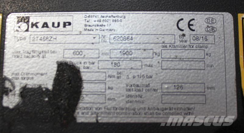 Kaup 2T466ZH Запчасти для складской техники