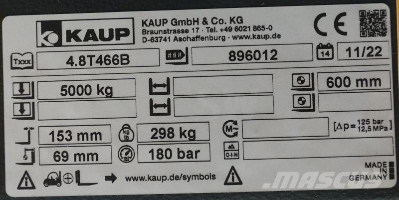 Kaup 4,8T466B Запчасти для складской техники