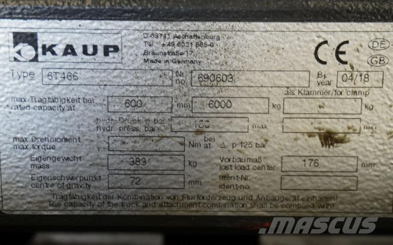 Kaup 6T466 Запчасти для складской техники