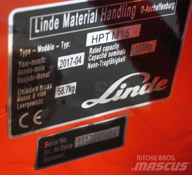 Linde HPT M 15 Ручные гидравлические тележки
