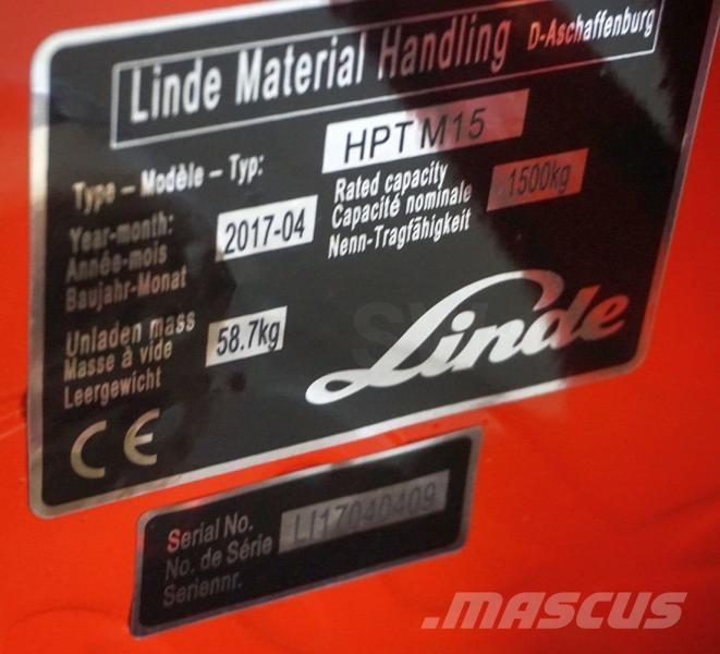 Linde HPT M 15 Ручные гидравлические тележки