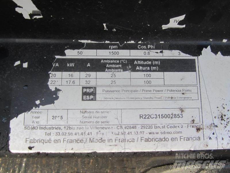 Sdmo R22 Дизельные генераторы