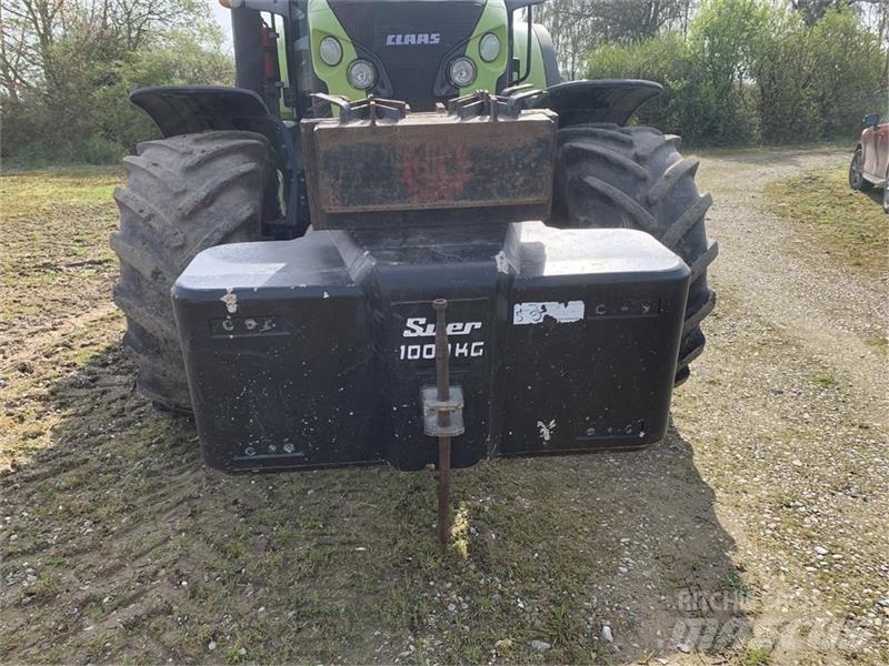  Suer 1000 kg. Передние весы