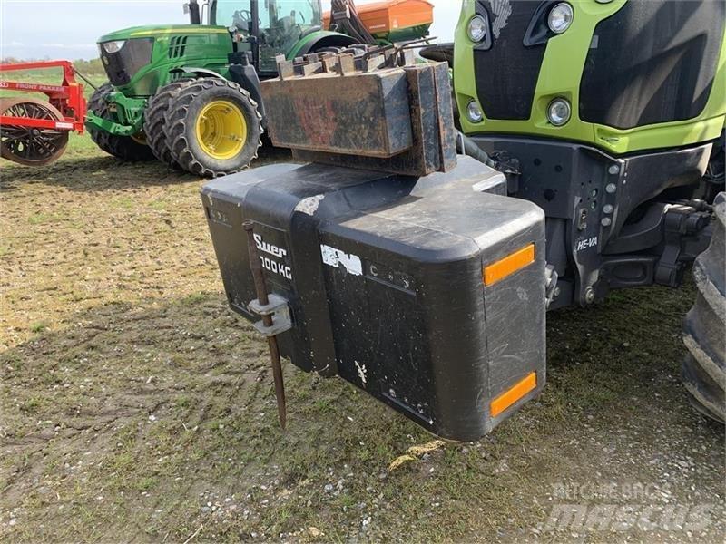  Suer 1000 kg. Передние весы