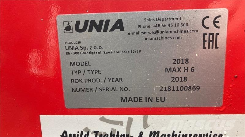 Unia Max H 6 Пружинные бороны