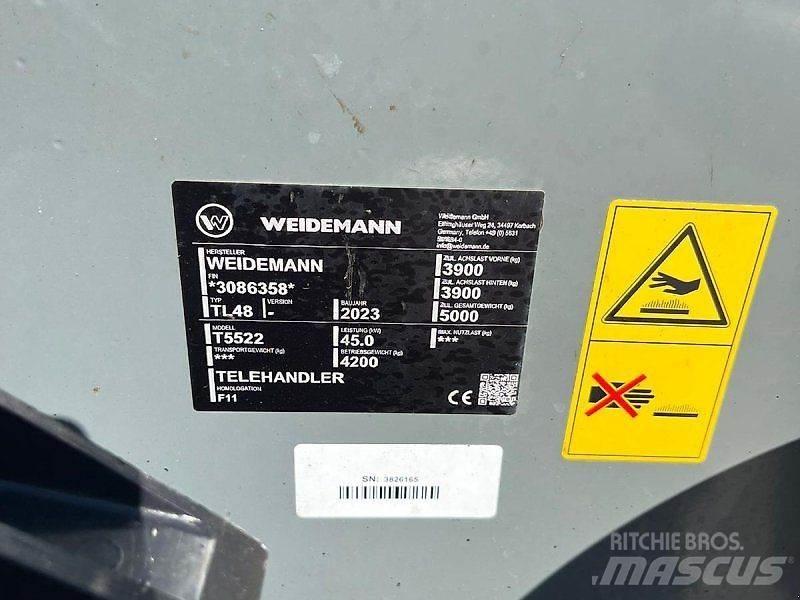 Weidemann T5522 Телескопические погрузчики