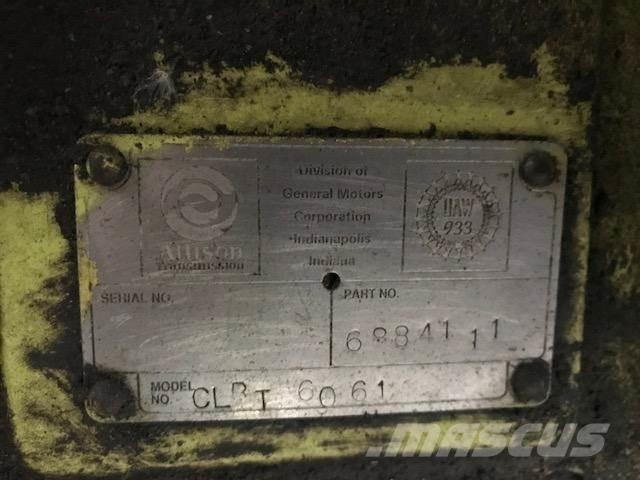 Allison CLBT6061-6 Трансмиссии и КПП