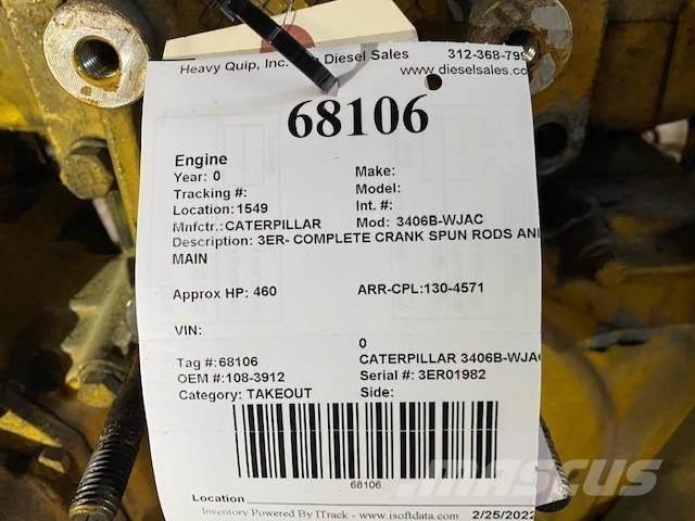 CAT 3406C-WJAC Двигатели