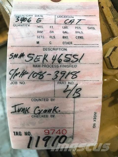 CAT 3406E 14.6L Двигатели