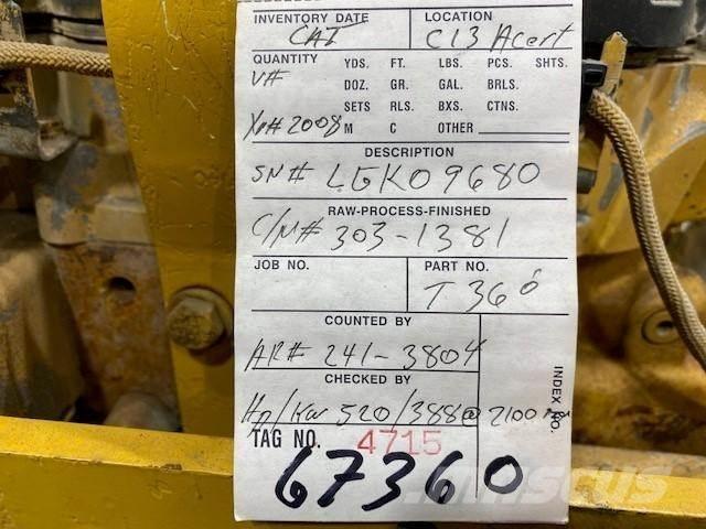 CAT C-13 Двигатели