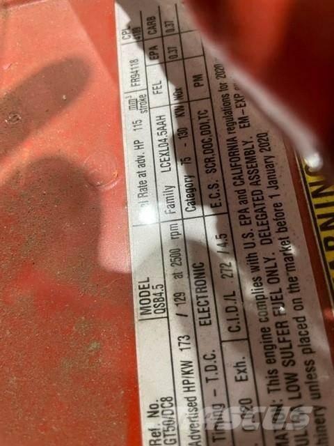 Cummins QSB4.5 Двигатели