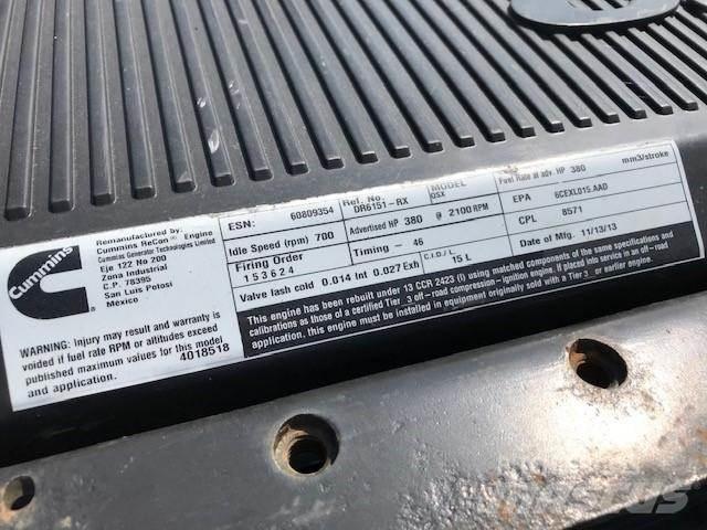 Cummins QSX15 Двигатели