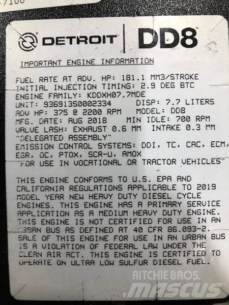 Detroit DD8 Двигатели