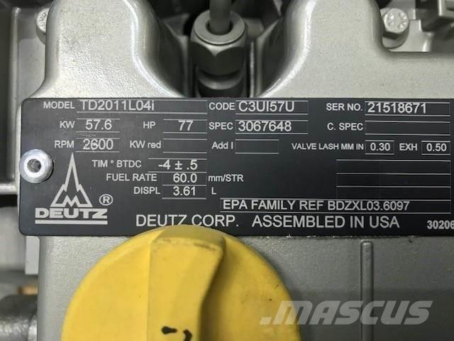 Deutz D2011L04i Двигатели