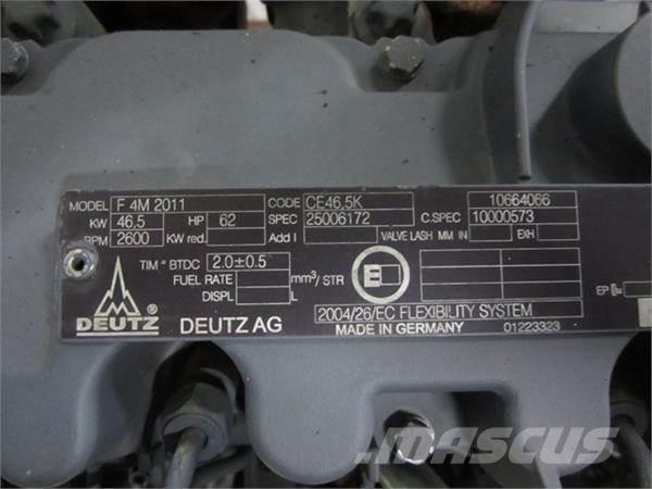 Deutz F4M2011 Двигатели