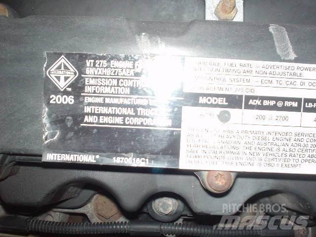International VT275 Двигатели