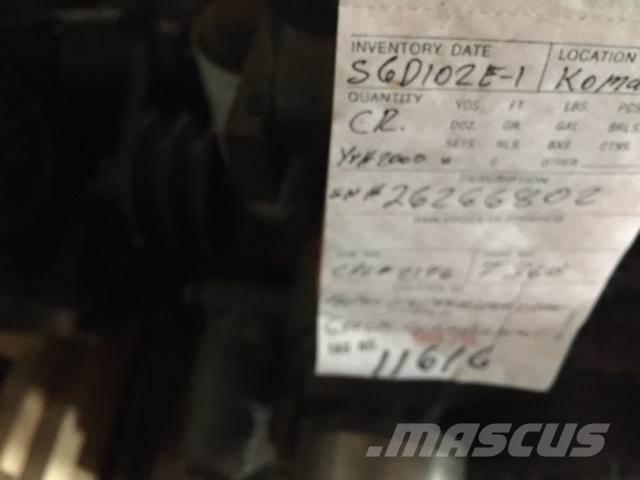 Komatsu SA6D102-1 Двигатели