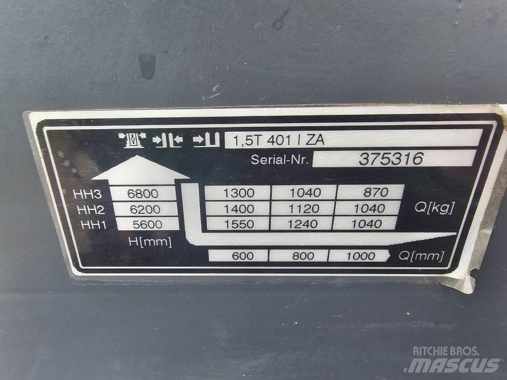 Jungheinrich ETVQ20 4-x ходовые ричтраки