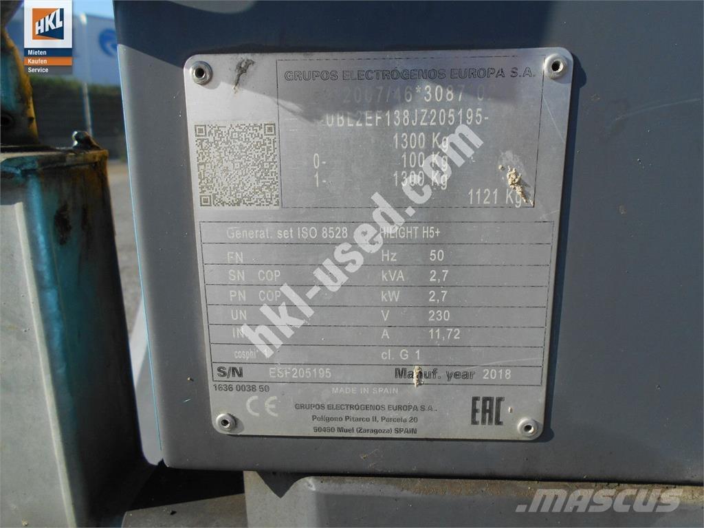 Atlas Copco HILIGHT V5+ Осветительные установки