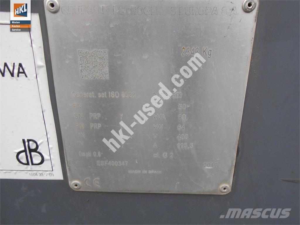 Atlas Copco QAS 80 Другие генераторы