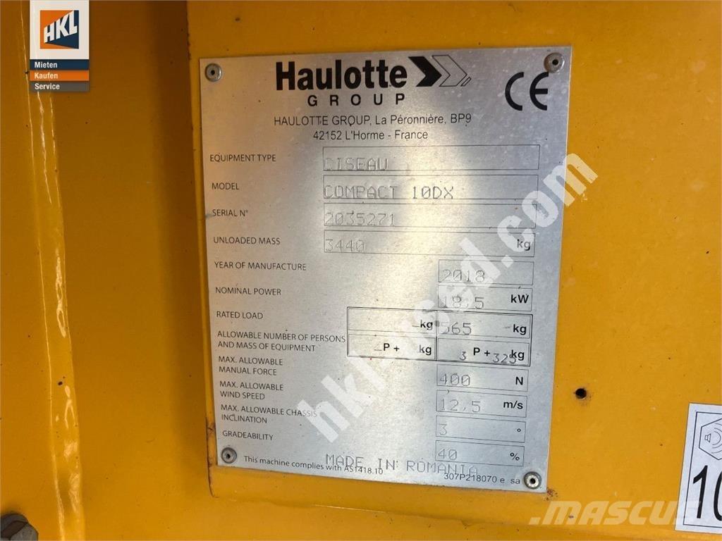Haulotte COMPACT 10 DX Строительная техника - Другие