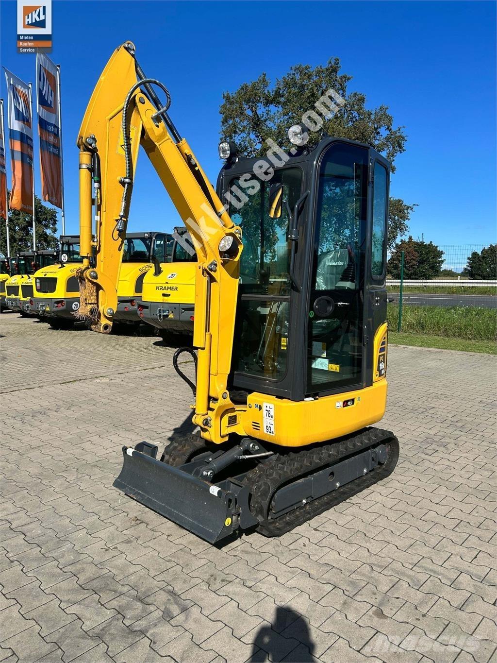 Komatsu PC 16 R-3HS Мини-экскаваторы