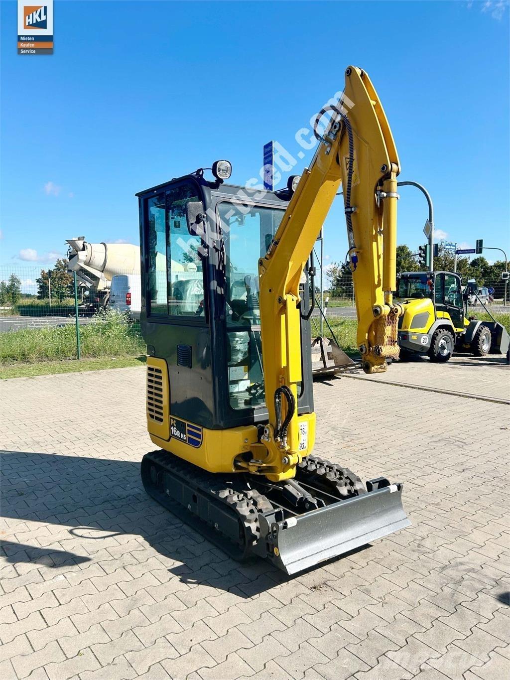 Komatsu PC 16 R-3HS Мини-экскаваторы