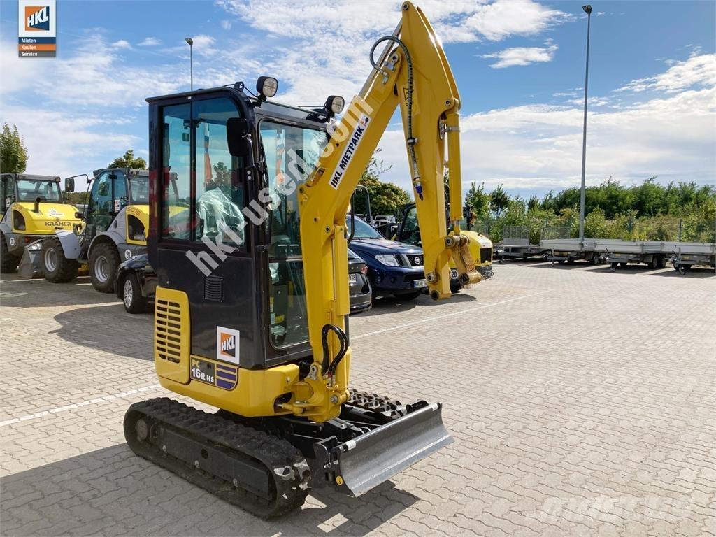 Komatsu PC 16 R-3HS Мини-экскаваторы