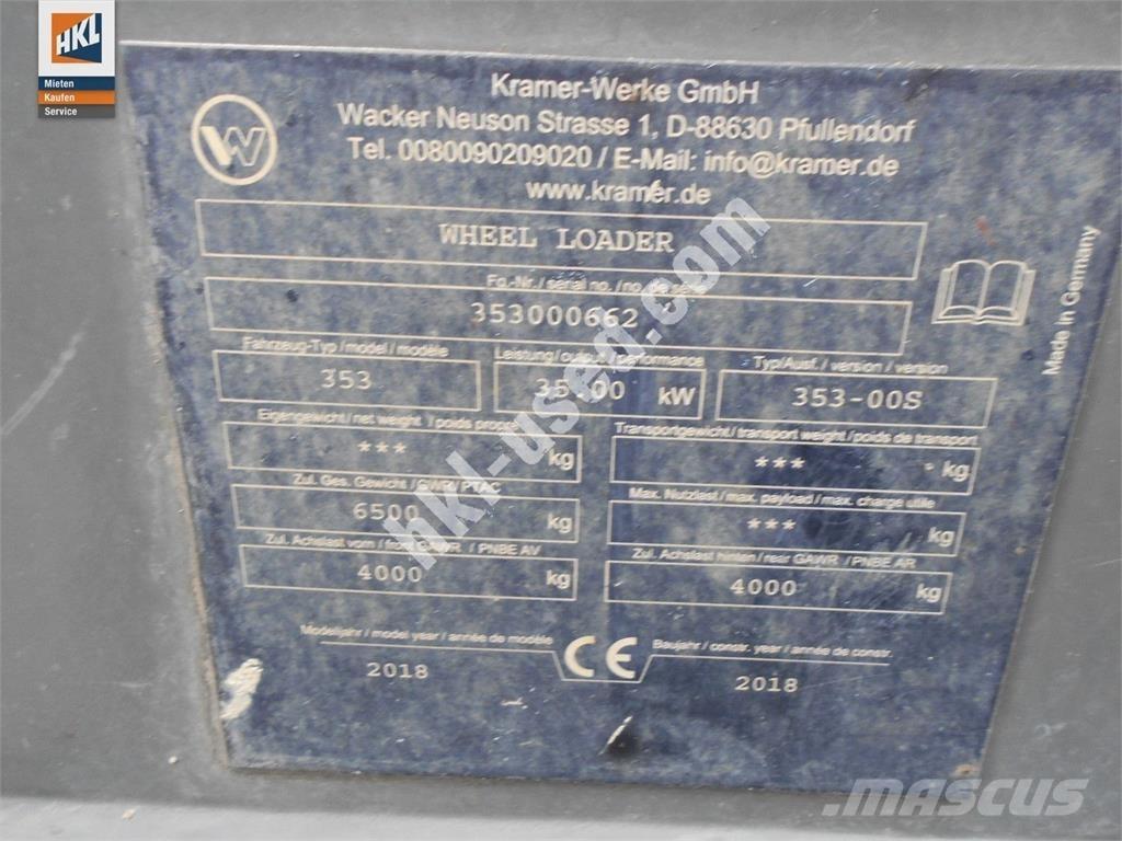 Kramer 5075 Фронтальные погрузчики