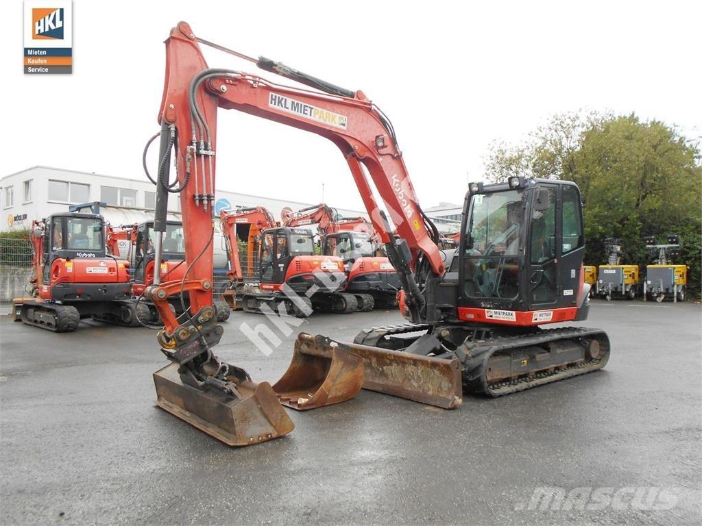 Kubota KX 080-4 Мини-экскаваторы