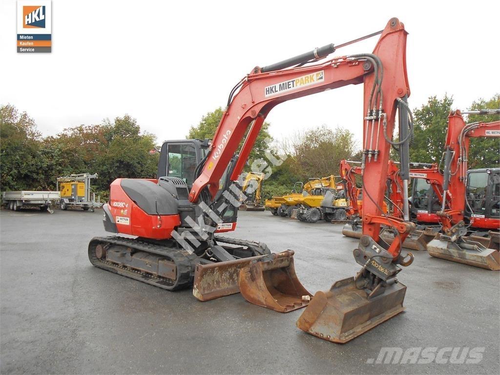 Kubota KX 080-4 Мини-экскаваторы