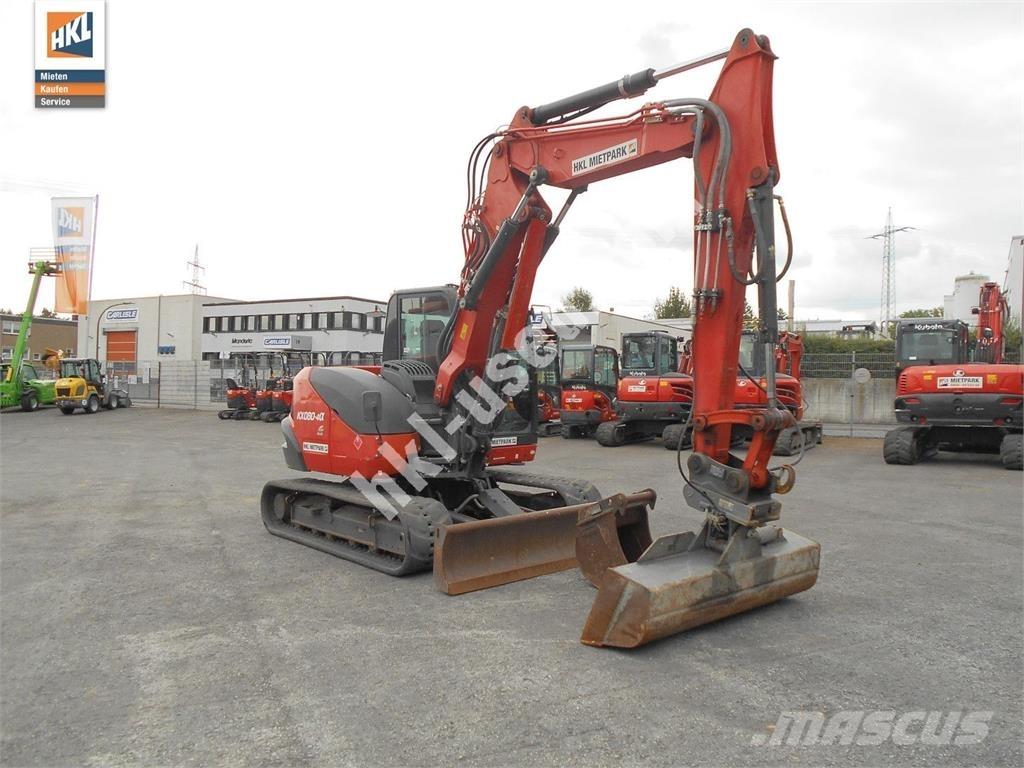 Kubota KX 080-4 Мини-экскаваторы