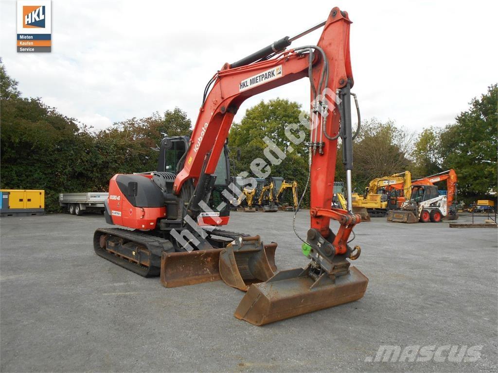 Kubota KX 080-4 Мини-экскаваторы