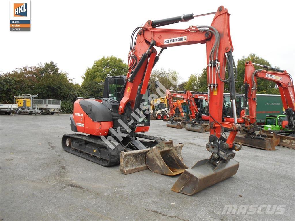 Kubota KX 080-4 Мини-экскаваторы